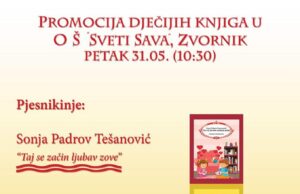 Zvornik: Promocija poezije za djecu Sonje PT i Radmile Šinik