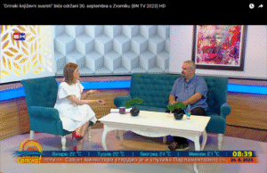 Dejan Spasojević u jutarnjem programu RTV BN ( video ) najava 7. Drinskih njiževnih susreta