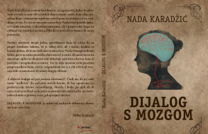 U pripremi zbirka aforizama ”DIJALOG S MOZGOM” autorke Nade Karadžić Korice nada dijalog s mozgom