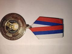 Dejanu Spasojeviću priznanje za doprinos kulturnoj saradnji Srpske i Crne Gore i održavanje bratskih veza između srpskog i ruskog naroda Sveti petar prvi cetinjski