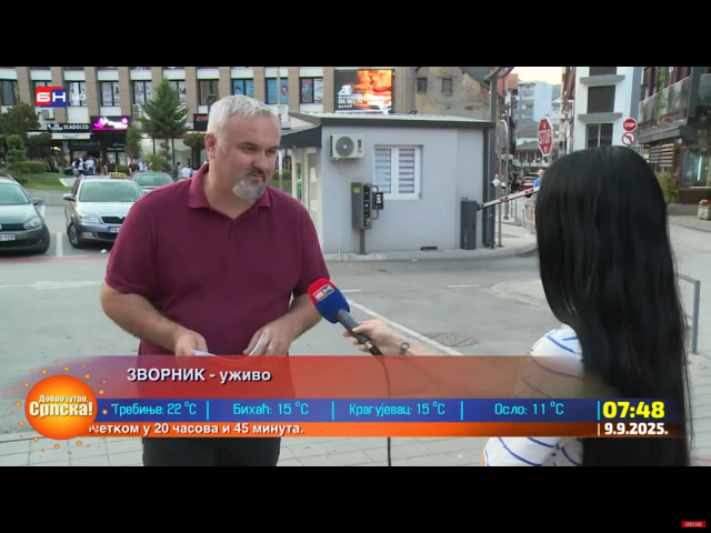 Dejan spasojević jutarnji bn tv