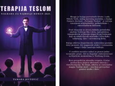 U pripremi nagrađeni roman ”Terapija Teslom” Tamare Jevtović Terapija Teslom cover