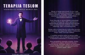 U pripremi nagrađeni roman ”Terapija Teslom” Tamare Jevtović Terapija Teslom cover
