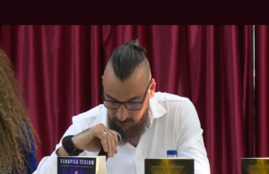 Video snimak promocije knjiga ”Zver sam bio – Jagnje me dotaklo” i ”Terapija Teslom” u Zvorniku звер сам био Јагње ме дотакло