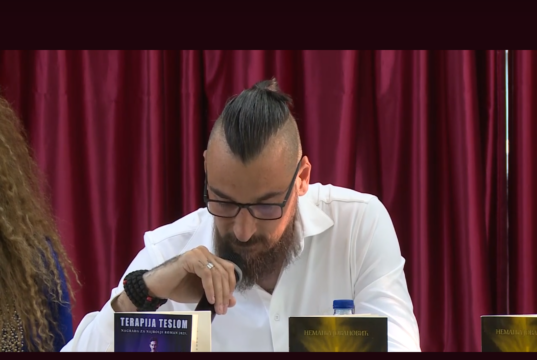 Video snimak promocije knjiga ”Zver sam bio – Jagnje me dotaklo” i ”Terapija Teslom” u Zvorniku звер сам био Јагње ме дотакло