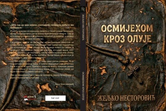 У припреми збирка пјесама ” Осмјехом кроз олује” Жељка Несторовића Korice OSMIJEHOM KROZ OLUJE page